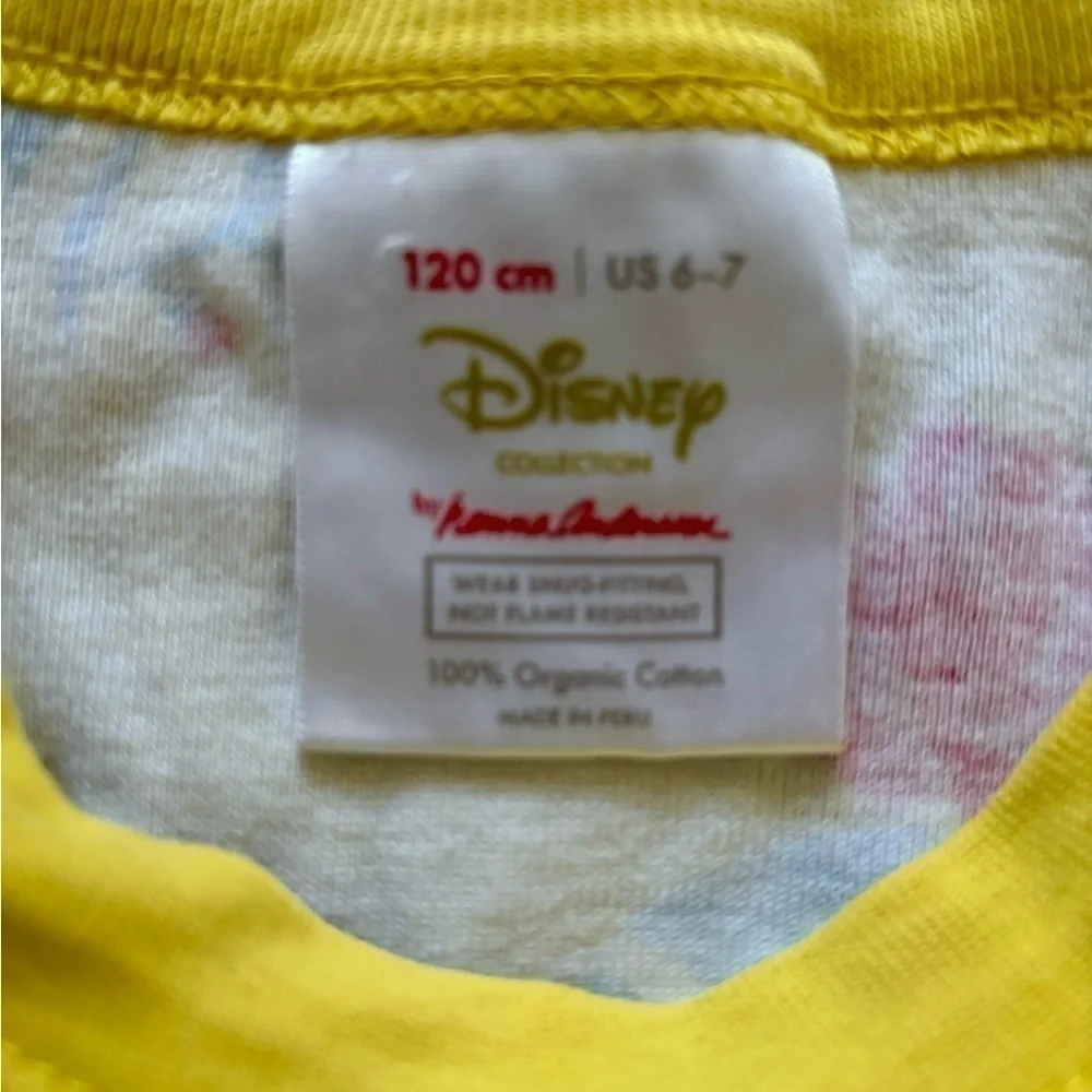 Hanna Andersson Disney Belle Pajama top